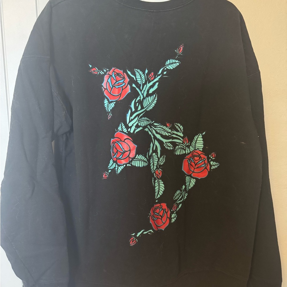 Zeds Dead black crewneck sweatshirt
